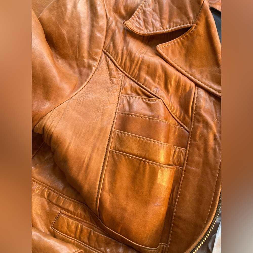 Vintage leather jacket - Picture 15 of 16